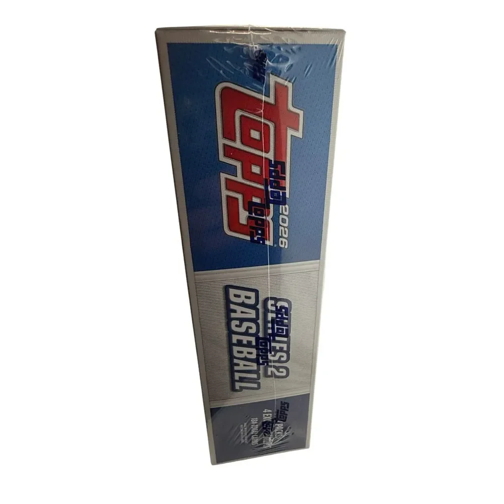 2026 Topps Series 2 Baseball Super Box Factory Sealed 184 Cards Flagship Packs